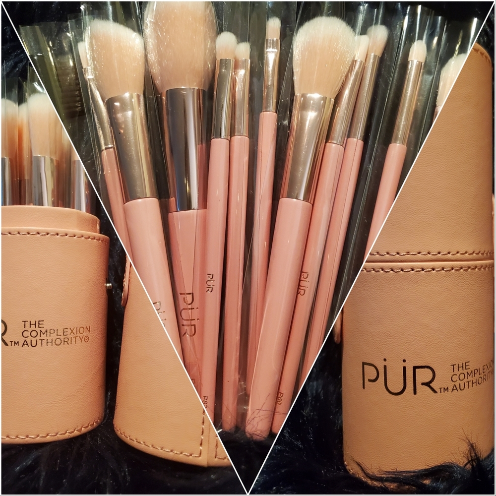 PUR cosmetics brush set